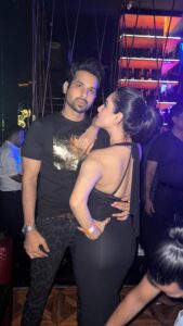 Pooja Bose Instagram - When husband wants to take a picture but the music is good so I can’t stop moving 👅 miss u baby @kunalrverma