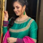 Pooja Bose Instagram – Anarkali feeling 
Style by @hittingfashion 
Costume @kaasniindia 
Makeup @makeup_artist_amit