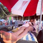 Pooja Devariya Instagram - Acknowledging another 365 days around the sun, another year of going with the flowwwww 🌊🏄🏾‍♀️☀️🏝️🐈🫧♾️🐠✨🌸🪐 Happy new year, beaches 🫧 #afloat