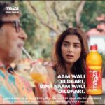 Pooja Hegde Instagram - Aam wali dildaari? Ye kya hoti hai? Aaiye, Maaza se seekhte hai. #Ad #Maaza @maazaindia