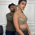 Pooja Hegde Instagram - Happy Birthday Suhasini 🎂7 years and many look changes (him) and beard phases (him,obviously) later , I’ve come to the conclusion that you are the most pure hearted, hard working, thoughtful person I know. Keep dreaming big, it’s all coming true. Proud of your journey. Also,If you’ve ever wondered who taught @suhasshinde1 hair? How is he so damn good?! Well, the answer lies in the last photo 🤷🏻‍♀️ #punintended #happywalabirthday