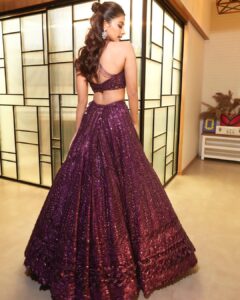 Pooja Hegde Instagram - This sangeet was all about shimmer and shine ✨🪩 #dancedawaythenight