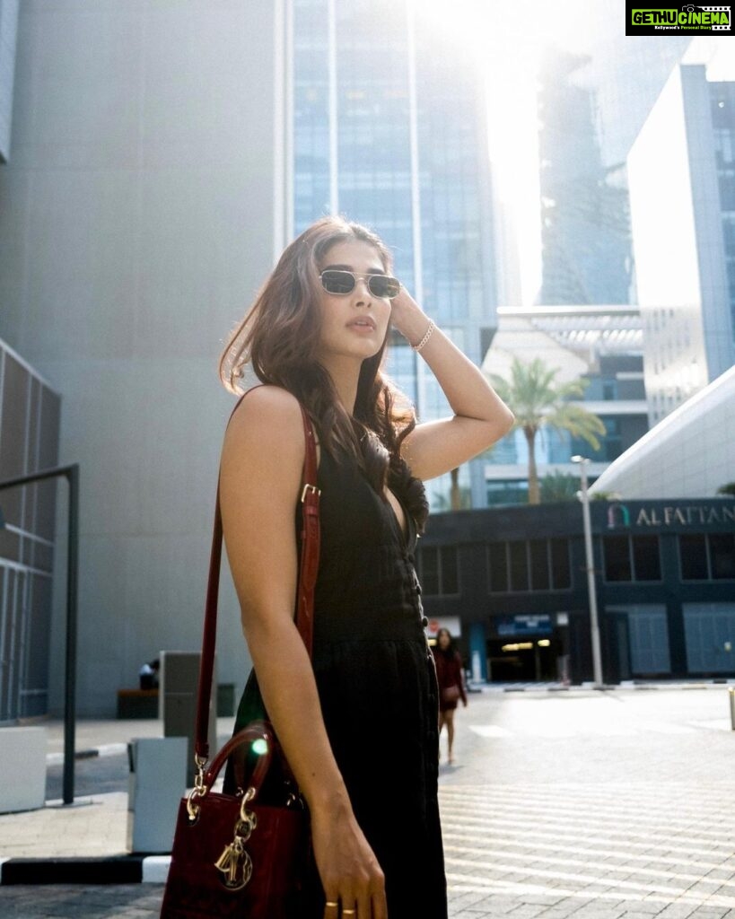 Pooja Hegde Instagram - Dxb’ing 😎☺️ Dubai, United Arab Emirates