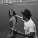 Pooja Hegde Instagram - The hustle before stepping out for an event 🙈 #behindthescenes #takesavillage #glamsquad