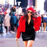 Pooja Jhaveri Instagram - Walking into my 18th year like 😝😜😁 Check the last picture and tell me how old do you think I have turned ! Tip : think of a song in your head while doing a Photoshoot, and watch your body language change ! I was playing “ #angrejibeatpe “ from the movie #cocktail ! ☺️ 📸 : @7heavensnyc #birthdaygirl #redridinghood #newyorkcity #birthdaymonth #piscean #pisces #travelblogger #loveforfashion #cocktailthemovie #deepikapadukone #cocktail #punjabisongs