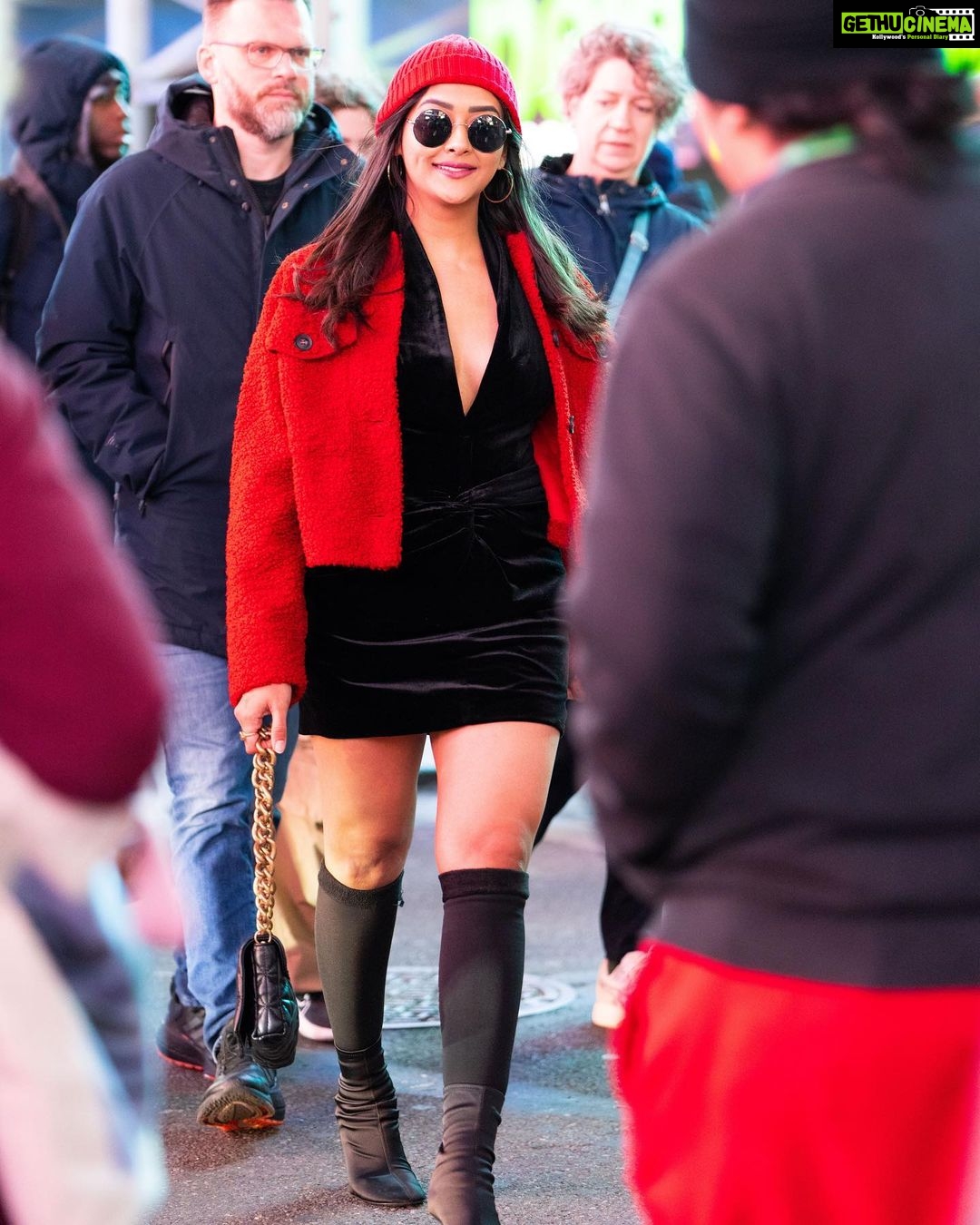 Pooja Jhaveri Instagram - Walking into my 18th year like πππ Check the last picture and tell me how old do you think I have turned ! Tip : think of a song in your head while doing a Photoshoot, and watch your body language change ! I was playing β #angrejibeatpe β from the movie #cocktail ! βΊοΈ πΈ : @7heavensnyc #birthdaygirl #redridinghood #newyorkcity #birthdaymonth #piscean #pisces #travelblogger #loveforfashion #cocktailthemovie #deepikapadukone #cocktail #punjabisongs