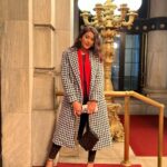 Pooja Jhaveri Instagram - Swipe 👉 to see how I layered the look 🥶 Bodysuit : @bardot Blazer : @inc_rtw Long coat : @forever21 Handbag : @zara Pumps : @csiriano #outfitinspiration #fashionstyle #fashionista #outfitinspiration #hotoutfit #blackoutfit #cocktaildress #blazer #outfitinspo #fashiondesigner #fashionstyle #styleinspo #styleblogger #newyork #newyorkcity New York City