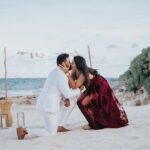 Pooja Jhaveri Instagram - And she said “YES” 🥂 08/12/2023 >> 12/08/2023 #JASHAN for life !! @jashan_ka_din 📸 : @ptaufiqphotography 📍: @habitastulum #engaged #proposal #marryme #willyoumarryme #taken #weddingbells #wedding #bride #bridetobe #groom #dreamproposal #proposal #surpriseproposal #beachproposal #ring #shesaidyes #isaidyes #bff #bestfriendforever #friendsforever