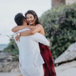 Pooja Jhaveri Instagram - And she said “YES” 🥂 08/12/2023 >> 12/08/2023 #JASHAN for life !! @jashan_ka_din 📸 : @ptaufiqphotography 📍: @habitastulum #engaged #proposal #marryme #willyoumarryme #taken #weddingbells #wedding #bride #bridetobe #groom #dreamproposal #proposal #surpriseproposal #beachproposal #ring #shesaidyes #isaidyes #bff #bestfriendforever #friendsforever