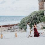 Pooja Jhaveri Instagram - And she said “YES” 🥂 08/12/2023 >> 12/08/2023 #JASHAN for life !! @jashan_ka_din 📸 : @ptaufiqphotography 📍: @habitastulum #engaged #proposal #marryme #willyoumarryme #taken #weddingbells #wedding #bride #bridetobe #groom #dreamproposal #proposal #surpriseproposal #beachproposal #ring #shesaidyes #isaidyes #bff #bestfriendforever #friendsforever