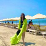 Pooja Salvi Instagram - My happy place🏖️👙☀️🌊 . . . . #goadiaries #beachislife #sun #sea #sand #allineed #happyme