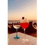 Pooja Salvi Instagram - A perfect sundowner with my ❤️ . . . . . . . #thalassamorjim #morjimbeach #sundowner #withmylove #lifeisperfect #gratitude