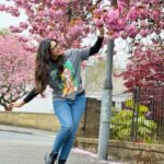 Pooja Sawant Instagram - Ufff …this cherry blossom 🌸 😍😭💕🌸 Inverness, Scotland, UK