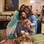 Poonam Dhillon Instagram – Raksha Bandhan is very special in our family. My fond memories of this Rakhi with my Bachaaa @anmolthakeriadhillon @palomadhillon @arnavpai .. Really missed the two not in India @apai314 @jatin_jay . Blessing for all the kids Happiness, Good Health, Success , Love & support for each other and a Amazing life ahead ❤️💖🤗😍