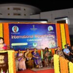 Poonam Kaur Instagram - We could be different regions , religion , colours - all that matters is to stand by each other - extremely happy to have spoken in front of dignitaries - I humbly thank #tamilasaisoundrarajan Garu to have given awards to women who work from remote areas of #Telangana - one of them was from nani jis place -Bodhan - touched her feet and took blessings . The real stories inspire me so much - please do watch the lines dedicated to each and every woman https://youtu.be/4NI-xatL8PU #internationalwomensday
