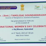 Poonam Kaur Instagram - Looking forward for spending time with rebel #tamilasaisoundrarajan Garu 🙏 Honourable governor of Telangana and Puducherry . #internationalwomensday #rajbhavan #g20