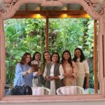 Poornima Bhagyaraj Instagram – Friends become family and celebrations become togetherness . Loved this short break @suhasinihasan @khushsundar @poonam_dhillon_ @sujataavijaykumar