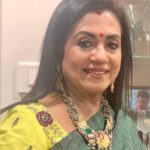Poornima Bhagyaraj Instagram - At the trailer and audio launch of #rudran @priyabhavanishankar @kikivijay11 @kathiresan_official @mspinkpantherjewel @poornimas_store