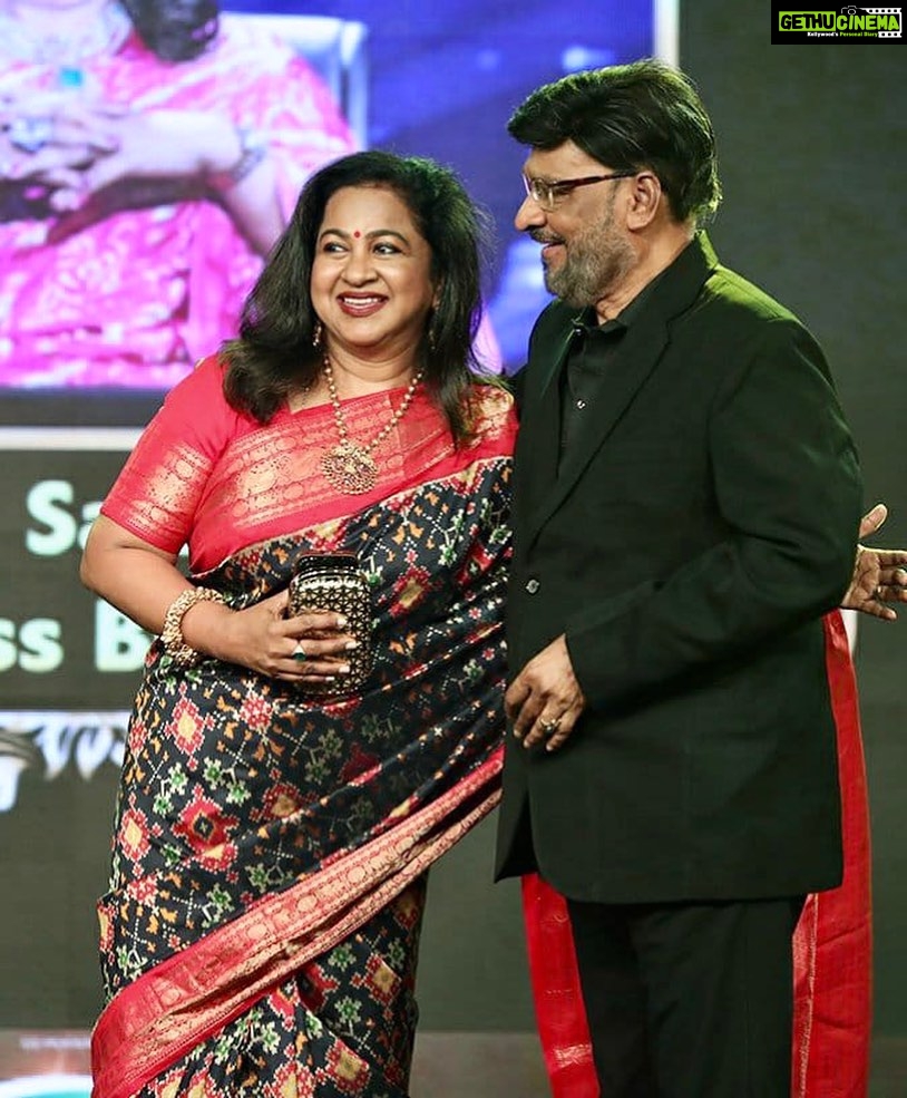 Poornima Bhagyaraj Instagram - Hearty congratulations to my dear friend @radikaasarathkumar . I have always admired you, your spirit , your determination and your hard work inspiring all of us. No mean achievement to continue to work for 45 years. I wish you many many more years of success dear Rads❤❤❤❤. Glad to be part of your journey