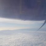 Poornima Bhagyaraj Instagram – views that never cease to amaze. Atr flight