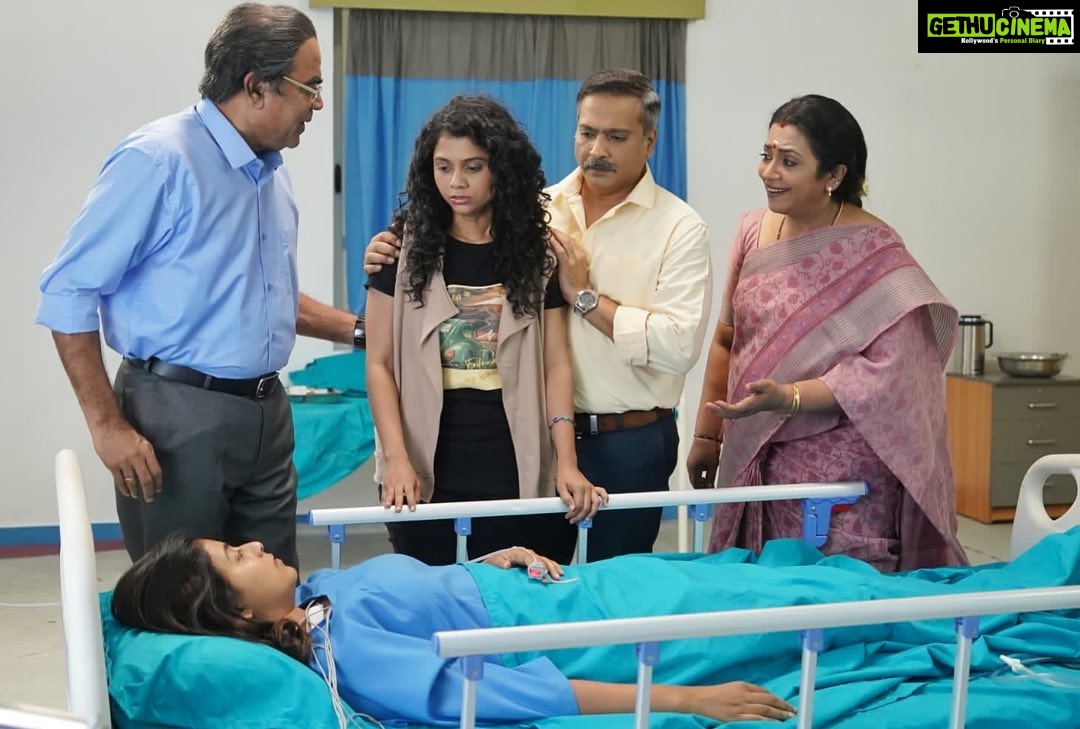 Poornima Bhagyaraj Instagram - Shooting spot during making of #The Fall @ramaswamysiddharth @yours_anjali @spbcharan @namita.krishnamurthy @disneyplushotstartamil @stills.ravi