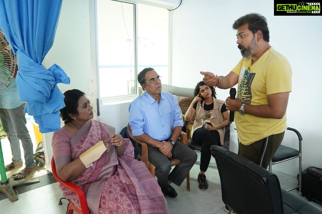 Poornima Bhagyaraj Instagram - Shooting spot during making of #The Fall @ramaswamysiddharth @yours_anjali @spbcharan @namita.krishnamurthy @disneyplushotstartamil @stills.ravi