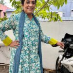 Poornima Bhagyaraj Instagram – Most comfortable outfit. I love it for its softness and comfort and style @musky_wardrobe @smrithi_sathish