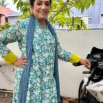 Poornima Bhagyaraj Instagram - Most comfortable outfit. I love it for its softness and comfort and style @musky_wardrobe @smrithi_sathish