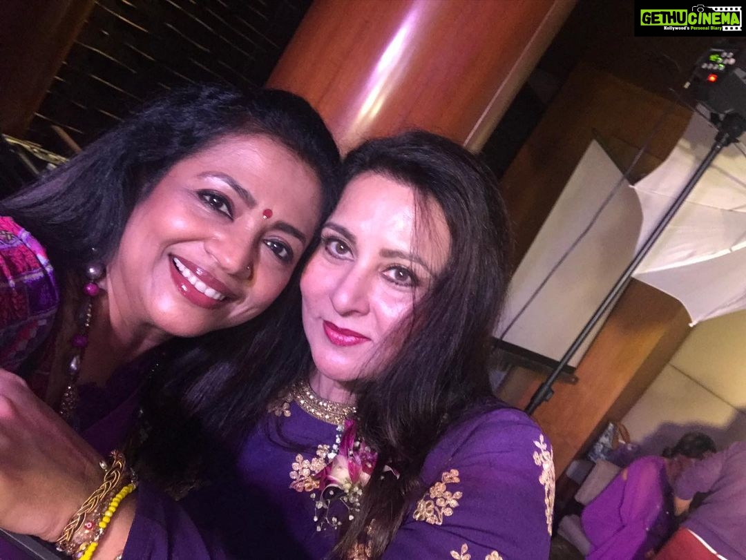 Poornima Bhagyaraj Instagram - Happy birthday to a lovely lady, a dear sweet friend , a warm and loving person, my dear dear Poonam. Have a lovely day and year ahead. Loads and loads of love❤️❤️❤️🤗🤗🤗 @poonam_dhillon_
