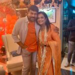 Poornima Bhagyaraj Instagram - Happy birthday to our dear chiranjeevi garu, a wonderful human being and a dear friend 💐💐❤️❤️❤️🤗🤗🤗 @chiranjeevikonidela @ungalkbhagyaraj