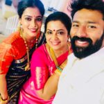 Poornima Bhagyaraj Instagram – Happy anniversary my dears. Bless you both with the greatest happiness in the world 🤗🤗🤗❤️❤️❤️ @shanthnu  @kikivijay11