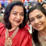 Poornima Bhagyaraj Instagram - Happy birthday dearest Radhika. Love your energy and effervescence. You really inspire us to go ahead. Have a lovely day and great year ahead❤️❤️❤️😍😍😍 @radikaasarathkumar