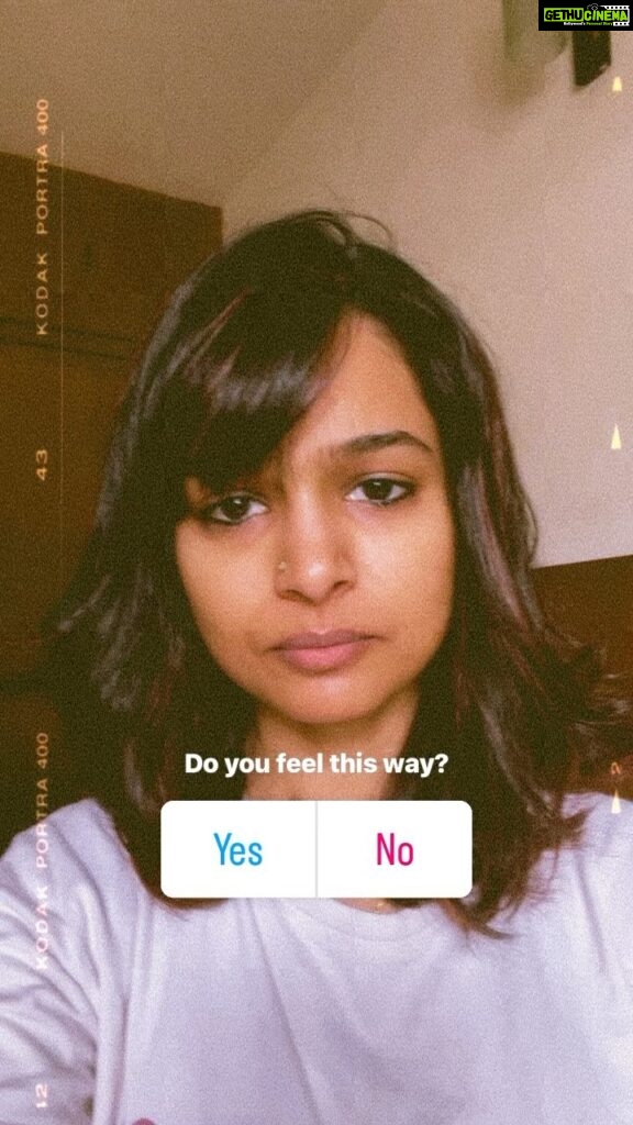 Poornitha Instagram - Depression is something we can’t explain because we ourselves don’t know what the f*** is happening to us, our brains,our body….just be kind and mindful to yourself and whoever is going through a hard time..empathy is what we all need for a healthier environment. #mentalhealthawareness #mentalhealthmatters #suicideprevention #empathy #youareenough #youarenotalone #love #vsco
