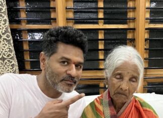 Prabhu Deva Instagram - My grandmother sleeps n tells us no I was looking down , ❤️❤️❤️🙏
