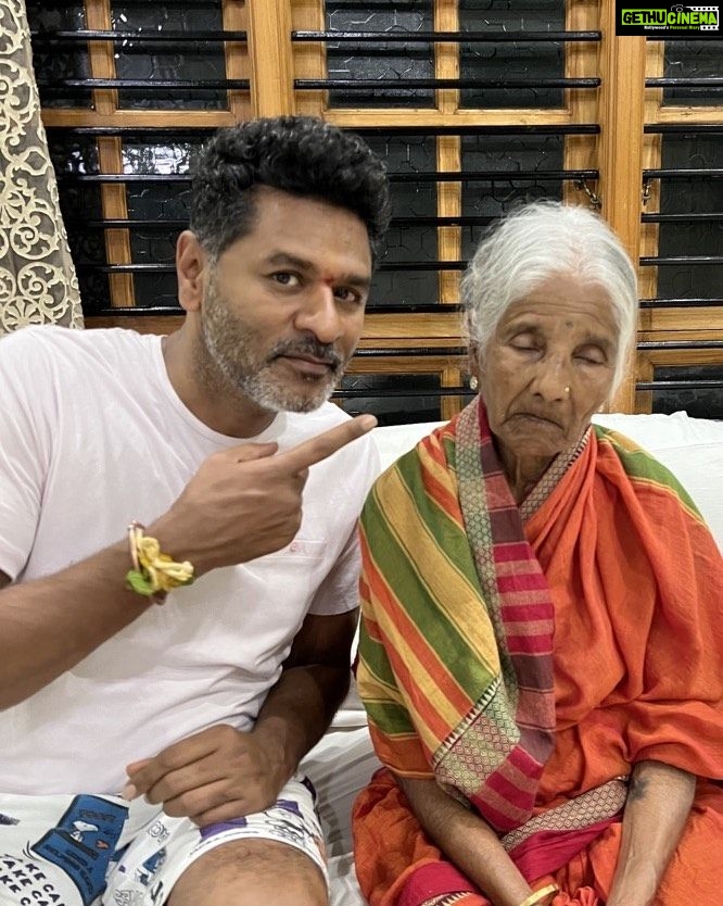 Prabhu Deva Instagram - My grandmother sleeps n tells us no I was looking down , ❤️❤️❤️🙏