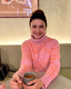 Prachi Desai Instagram - Did somebody say ‘Barbie season’ 😋💁🏻‍♀️ ☕️🌨️