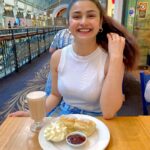 Prachi Deasi Instagram - My friends threatened me to post ✉️ ☕️ 👽