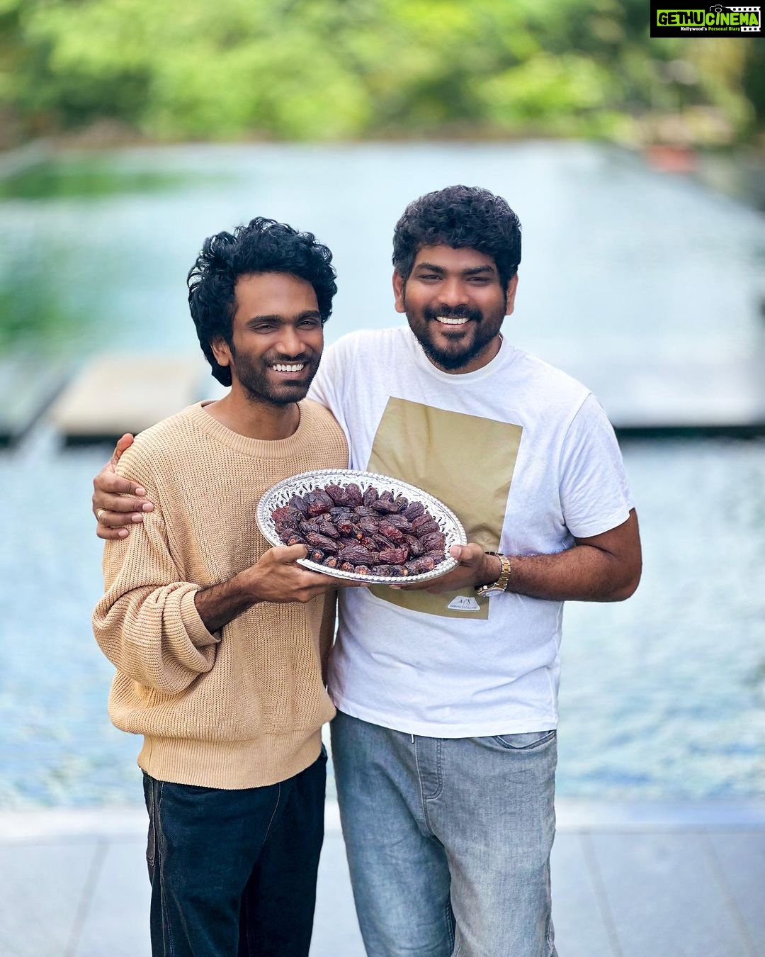 Pradeep Ranganathan - 615.7K Likes - Happy Birthday @wikkiofficial brother ❤️
Wish you a superb and peaceful year ahead :)
Im learning a lot of things from you , opening up a lot of things , glad i met you this year … and many more years ahead … and your one of the sweetest ive ever met .
And
Here are some dates as your bday gift :P