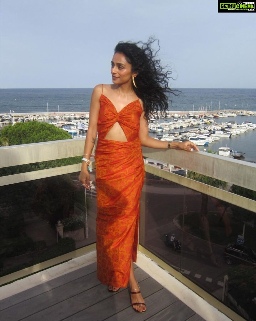 Pragathi Guruprasad Instagram - @mastercard x @captiv8 🎉 ⠀ ⠀ wearing custom @maisontai Cannes, French Riviera