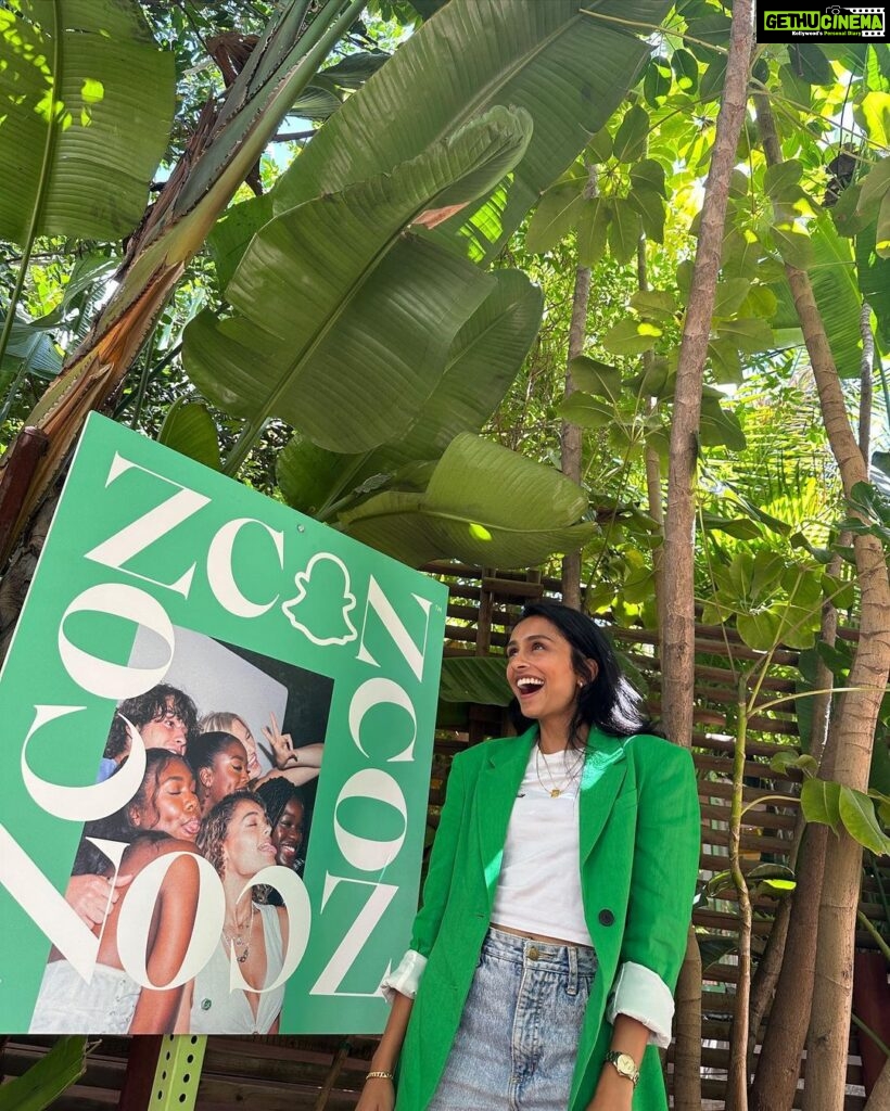 Pragathi Guruprasad Instagram - barely made the gen z cut and so grateful I did!! thank you @zcon.xyz for having me and for such an inspiring day 🌿