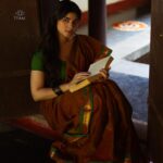 Pragya Nagra Instagram - The wait ! Featuring @pragyanagra from #nadhikalilsundariyamuna Camera @chitrapriyadarshini MUA @m.m_by_madonna Saree @ithal.india