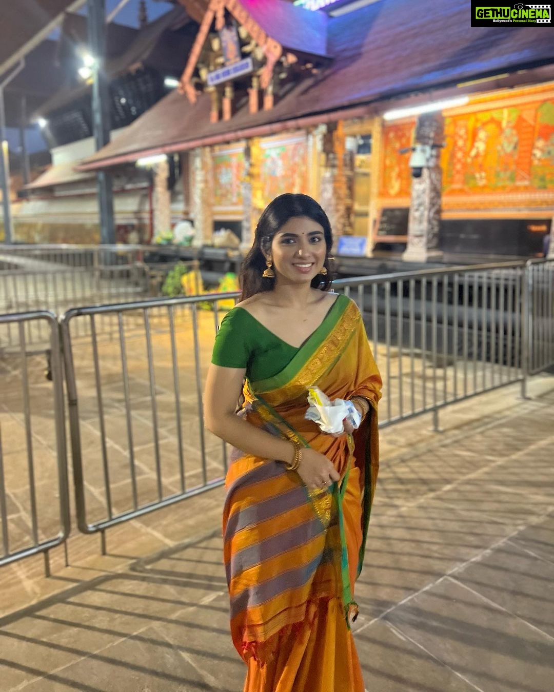 Pragya Nagra Instagram - GURUVAYOOR TEMPLE🌺🙏🏻 I prayed to Guruvayurappan when I went to audition for NADIKALIL SUNDARI YAMUNA, to get selected for the role of YAMUNA✨ And got selected…and now the movie is running successfully in the theatres❤️ Thankyou Guruvayurappan🙏🏻 Visiting on the auspicious occasion of Ganesh Chaturthi🌺 Makeup @m.m_by_madonna ❤️ Saree @ithal.india 🌺 @dhyansreenivasan @ajuvarghese @nirmal.palazhi @kalabhavan_shajohn @navas.vallikkunnu @unniraj2019 @rajeshazhikodan @aneeshgopalz @sohan_seenulal @aami_thasnim @vijesh_panathur @unnivellora @faisal_ali_dop @arunmuraleedharan_musical @sankarsharmaofficial @harinarayanan.b.k @manumanjith_s @sajeevchandiroor @sujithmattannur @jayanpoonkulam @prijin_jessy @anildev.k.nadesan @rathin_radhakrishnan @artmaniac_the_punkbro @muralikunnumpurath @vkumar0629 marty.martin_ @ajith_george_ag #NadikalilSundariYamuna #DhyanSreenivasan #AjuVarghese #watermanmurali #waterman #cinematicafilms #vijeshpanathur #unnivellora #vilaskumar #simimurali #Malayalamdramamovie #Malayalamnewmovie #malayalamcinema #malayalamcinema2023 #malayalammovie2023 #dhyannewmovie #sudheesh #bhanumathipayyannur #muralikunnumpurath #AjayMangad #aneeshgopal #nirmalpalazhi #navasvallikkunnu #ganeshchaturthi #guruvayurappan #guruvayoor #guruvayoorappan #guruvayoortemple Guruvayoor Sri Krishna Temple