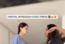 Prakruti Mishra Instagram - Got admitted for the 1st time in a hospital and bestie trying to be a live meme 🤌🏻 What has happened and what not will share details soon till then enjoy the reel ❤️‍🩹