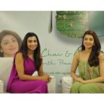 Pranitha Subhash Instagram - A lovely morning at Simple Namdari’s. Chai and Charchalu with their loyal customers 💚