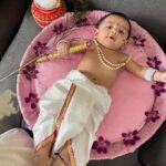 Pranitha Subhash Instagram - Happy Krishna Janmashtami! Picture from Last Year ❤️