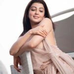 Pranitha Subhash Instagram - She’s soft at heart but wild in spirit ✨ Wearing @gretelz.milano Styled by @malkit_gill2697 @sanjamkaur92 Heels @stevemadden Pictures @pratimareddy