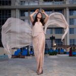 Pranitha Subhash Instagram - She’s soft at heart but wild in spirit ✨ Wearing @gretelz.milano Styled by @malkit_gill2697 @sanjamkaur92 Heels @stevemadden Pictures @pratimareddy