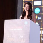 Pranitha Subhash Instagram – The @siimawards press meeting Dubai, UAE