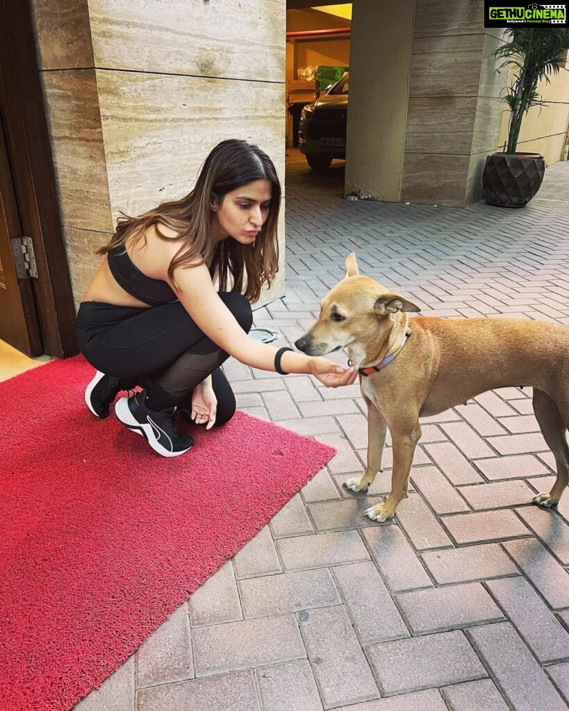 Pranutan Bahl Instagram - 🐕- “ who is this girl and why is she obsessed with me” 👧 - 🥺♥️