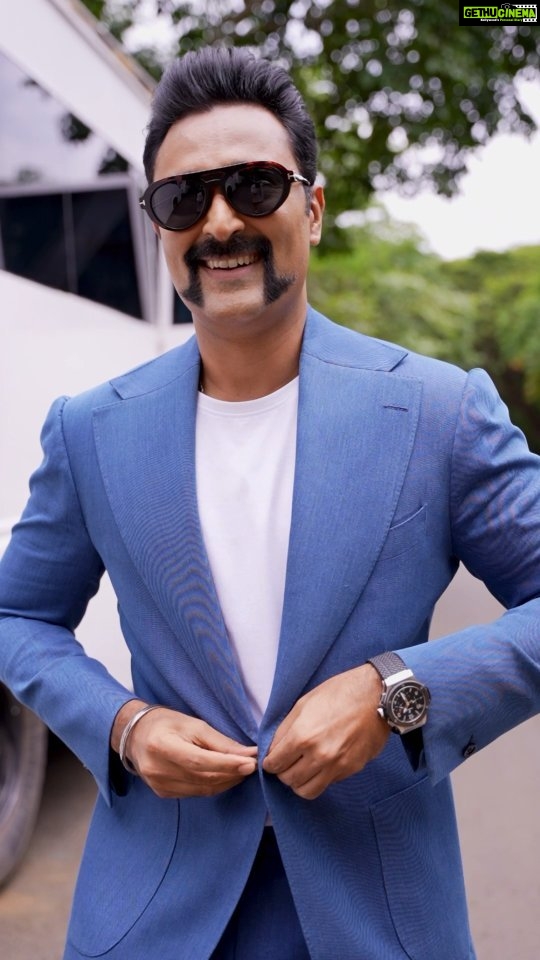 Prasanna Instagram - Strength and growth come only through continuous effort and struggle! #dapperDa #MadrasVibe #Gurkhas #DenimSuit #MensFashion #Sprezzatura Makeup & Hair: @makeupbyjanak Videography: @gauhar_abbas01 Wardrobe: @gabbana.life Special thanks to my BroMan @tanveermir Filmcity Goregaon